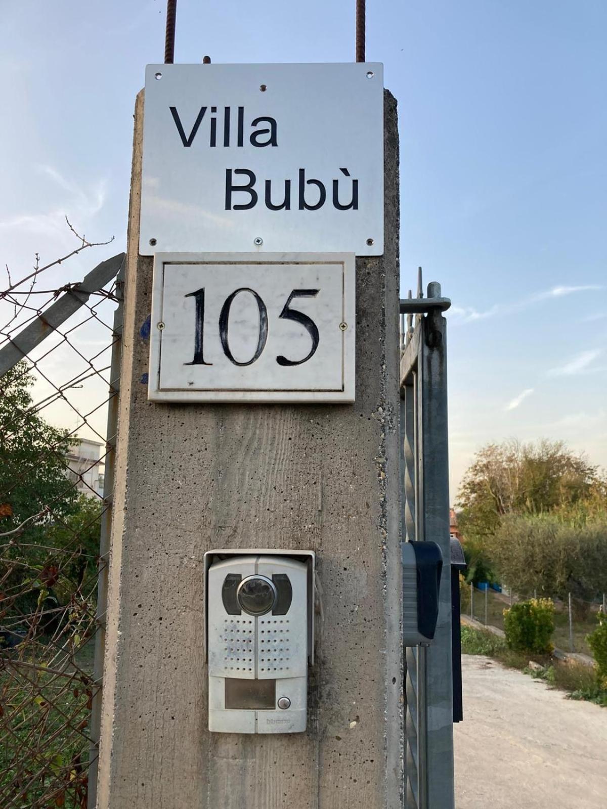 Villa Bubu, Appartamento Country-Chic Řím Exteriér fotografie